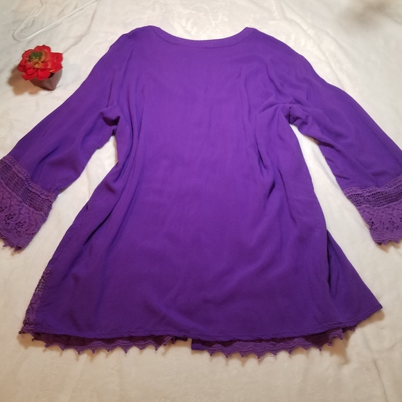 PURPLE blouse - Picture 8 of 8